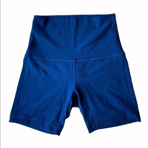 Lululemon Navy Align Biker Short Size 6